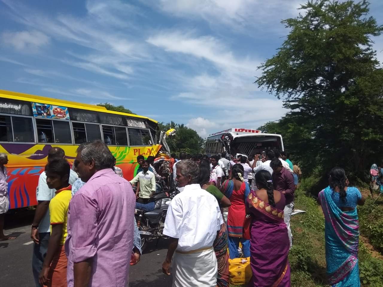 bus acident in orathanadu